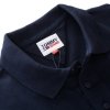 Polówka polo Tommy Jeans męska granatowa Slim Fit bawełniana